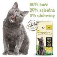 *NOVÉ* Applaws Cat Senior Chicken 7,5kg - granule pro starší kočky