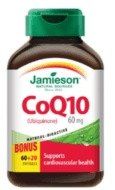 Jamieson Koenzym Q10 60 mg 60+20 kapslí