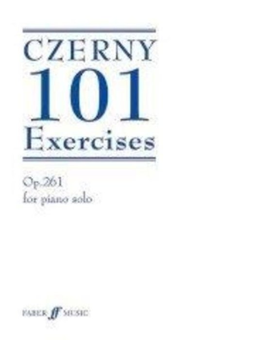 Carl Czerny: 101 Exercises For Piano Op. 261 (noty na sólo klavír)
