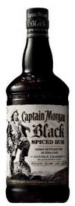 Captain Morgan Black Spiced 1l 40% (holá láhev)