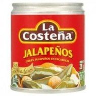 La Costeňa Jalapeňos papričky nakládané celé 220g
