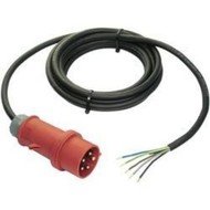 Síťový kabel AS Schwabe 70977, CEE zástrčka/otevřený konec, 1,5 mm², 3 m, černá