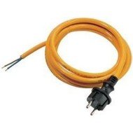 Síťový kabel AS Schwabe 70917, zástrčka/otevřený konec, 1,5 mm², 5 m, oranžová