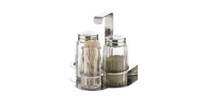Souprava sůl, pepř a párátka CLASSIC