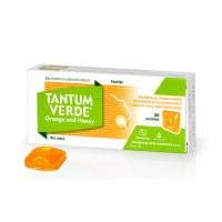 Tantum Verde Orange and honey pastilky 20 x 3 mg