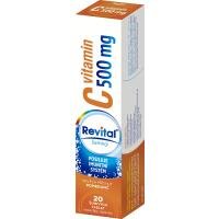 Revital C vitamin 500 mg Pomeranč šumivé tablety 20 ks