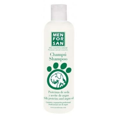 Menforsan Šampon pro psy s arganovým olejem (Shampoo Silk Proteins and Argan Oil) 300 ml