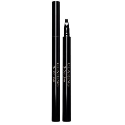 Clarins 3 Dot Liner Black 01 linky na oči s trojitým hrotem  0,7 ml