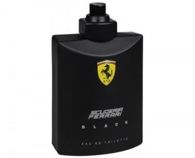 Ferrari Scuderia Black - toaletní voda s rozprašovačem - TESTER 125 ml