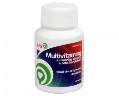 Klas Multivitamíny plus minerály a enzymy 60 tablet