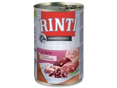 Konzerva RINTI Kennerfleisch kachní srdce 400g