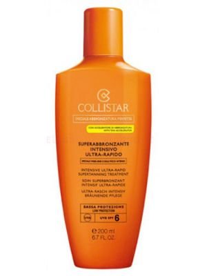 Collistar Intensive Ultra-Rapid Supertanning Treatment SPF 6 200ml Kosmetika na opalování   W Mléko zesilující opálení