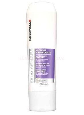 Goldwell Dualsenses Blondes Highlights Conditioner 200ml Kondicioner na barvené, poškozené vlasy   W Pro blond a melírované vlasy