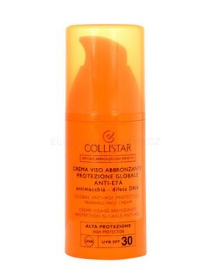 Collistar Protection Tanning Face Cream SPF30 50ml Kosmetika na opalování   W Ochranný opalovací krém