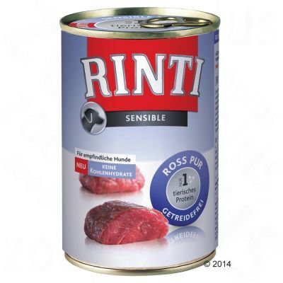 Rinti Sensible Pur 24 x 400 g - čisté koňské