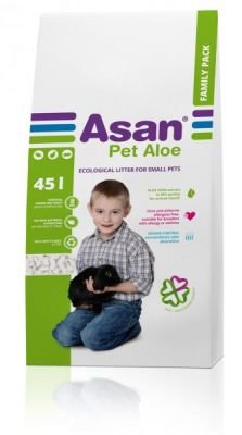 Asan Pet Aloe podestýlka pro hlodavce 45l (9,7kg)