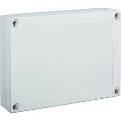 Polykarbonátové pouzdro MNX Fibox, (d x š x v) 180 x 130 x 35 mm, šedá (MNX PC 150/35 LG)