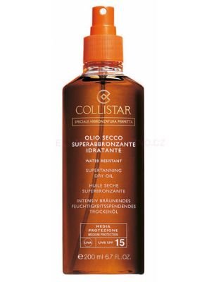 Collistar Supertanning Dry Oil SPF15 200ml Kosmetika na opalování   W Urychluje opálení