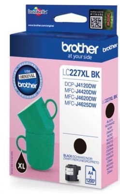 BROTHER LC-227XLBK černá náplň 1200 str.