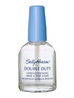 Sally Hansen Double Duty Base & Top Coat 13,3ml Lak na nehty   W Posilující lak