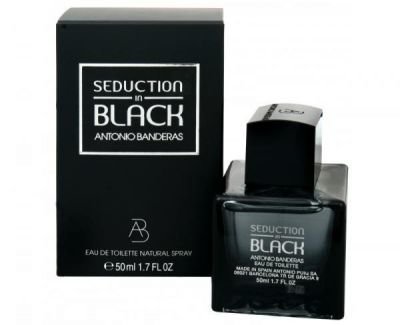Antonio Banderas Seduction In Black - toaletní voda s rozprašovačem 50 ml