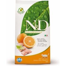 N&D Grain Free CAT Adult Fish & Orange 1,5kg