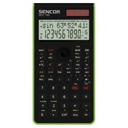 Kalkulačka Sencor, SEC 160 GN, zelená, školní, dvanáctimístná