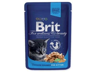 BRIT cat   kapsa  KITTEN  100g - Kuřecí