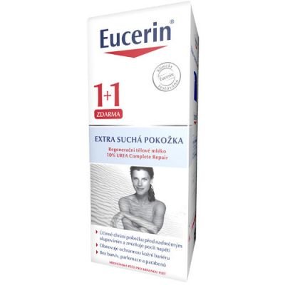 Eucerin Regenerační tělové mléko Complete Repair 10 % UREA 1+1 ZDARMA 2 x 250 ml