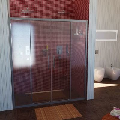Sapho LUCIS LINE sprchové dveře 1600mm, čiré sklo ( DL4315 )