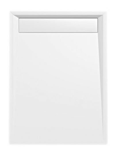 Sapho VARESA vanička z litého mramoru se záklopem, obdélník 120x90x4cm ( 71603 )