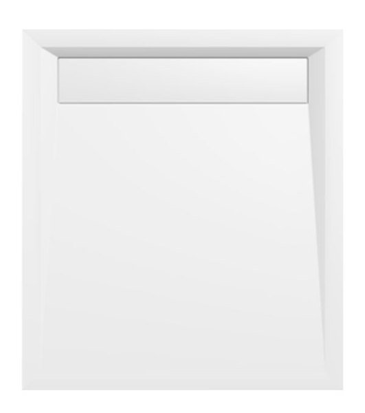 Sapho VARESA vanička z litého mramoru se záklopem, obdélník 90x80x4cm ( 71606 )