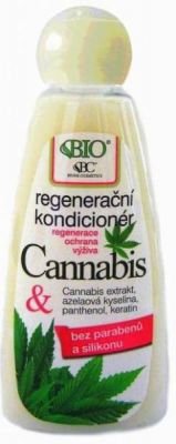 BC Bione Cosmetics Cannabis Regenerační kondicionér 260 ml regenerace, ochrana, výživa