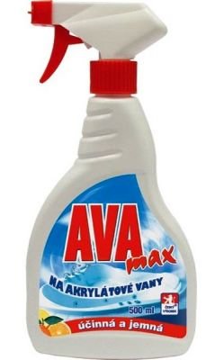 Ava Max čistič na akrylátové vany 500 ml rozprašovač