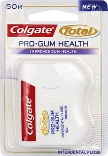 Colgate Total Pro Gum Health dentální nit 50 m