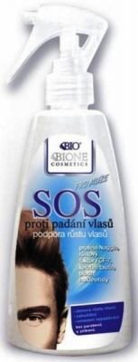 BC Bione Cosmetic Bio SOS proti padání vlasů a na podporu růstu vlasů pro muže 200 rozprašovač