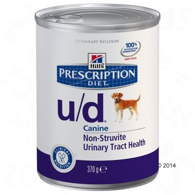 Hill´s Prescription Diet Canine u/d -Výhodné balení 12 x 370 g