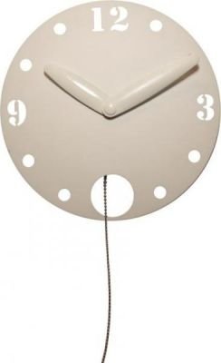 Designové nástěnné kyvadlové hodiny 3102 Nextime Waggle 60cm