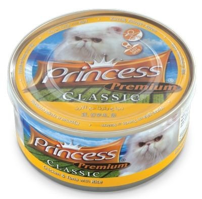 Princess Premium Classic 170g kuře, tuňák, rýže