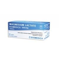 MAGNESIUM Lactate Biomedica 500 mg tablety