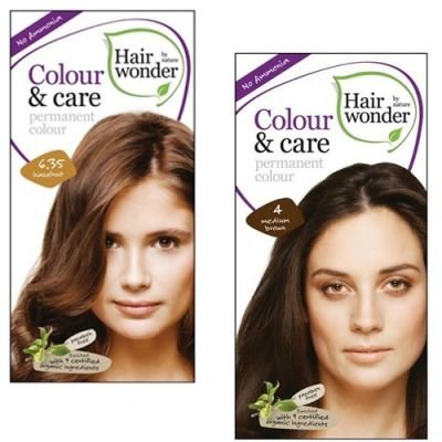 Hairwonder BIO Přírodní dlouhotrvající barva Středně zlatá blond 7,3