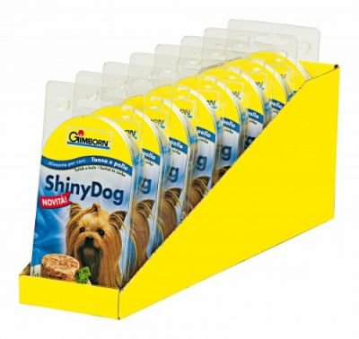 Konzerva SHINY DOG kuře+tuňák 210g