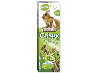 Tyčinky VERSELE-LAGA Crispy zelená louka pro králíky a morčata 110g