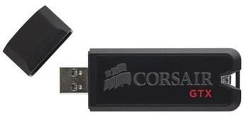 CORSAIR VoyagerGTX 128GB USB3.0 flash drive (max. 450MB/s čtení, max. 360MB/s zápis, kovový odolný)