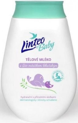 Linteo Baby Bio s Měsíčkem lékařským tělové mléko 250 ml