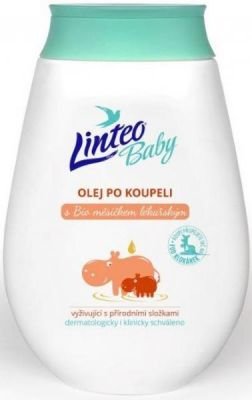 Linteo Baby Bio s Měsíčkem lékařským dětský olej po koupeli 250 ml