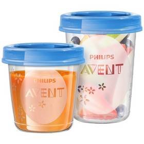 Philips Avent VIA Jídelní sada pro batolata TRANSPARENT