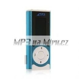 MP3 přehrávač s reproduktorem modrý