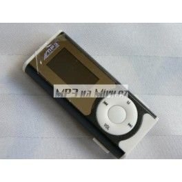 MP3 přehrávač s reproduktorem černý