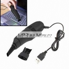 Mini USB vysavač černý